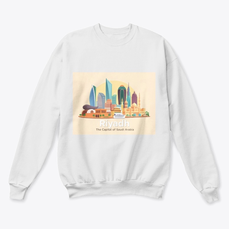 "Vibrant Riyadh Skyline T-Shirt/Mug"
