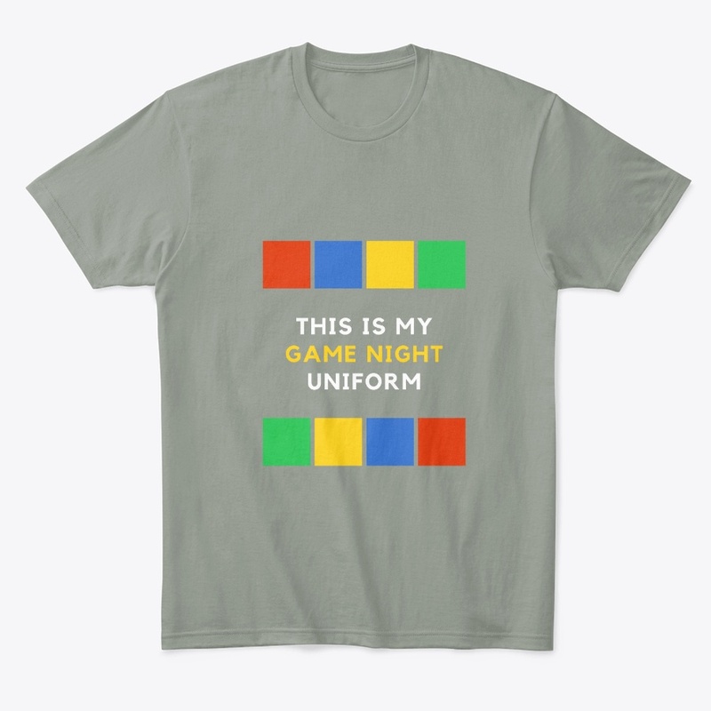  this is my game night uniform
