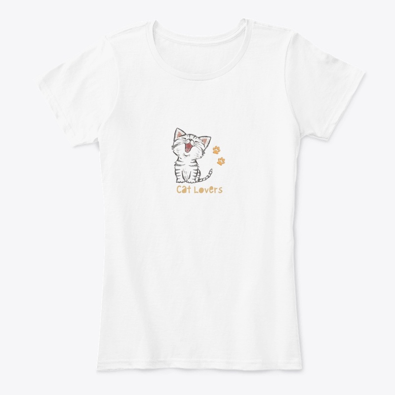 Customized t-shirt cat lovers