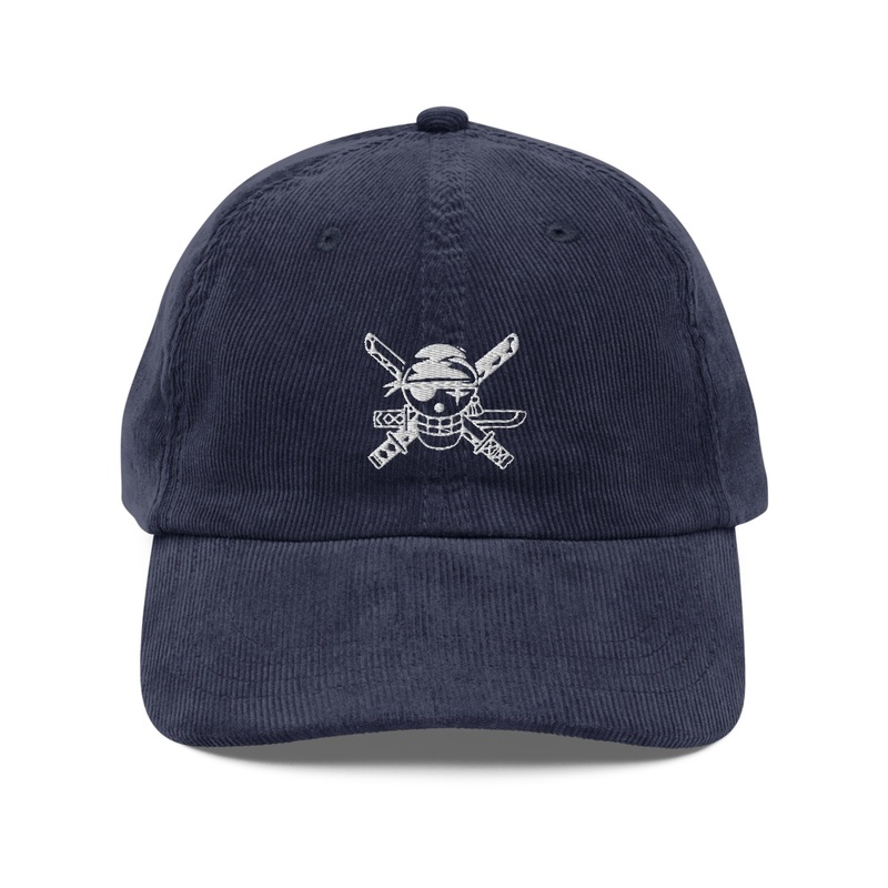 One Piece Zoro hand embroided cap