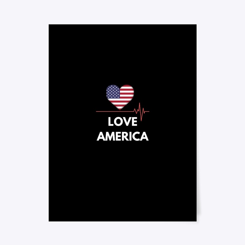 Love America Tee and Accessories Tshirt