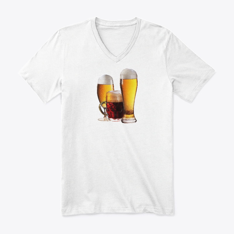 Beer selection, three types