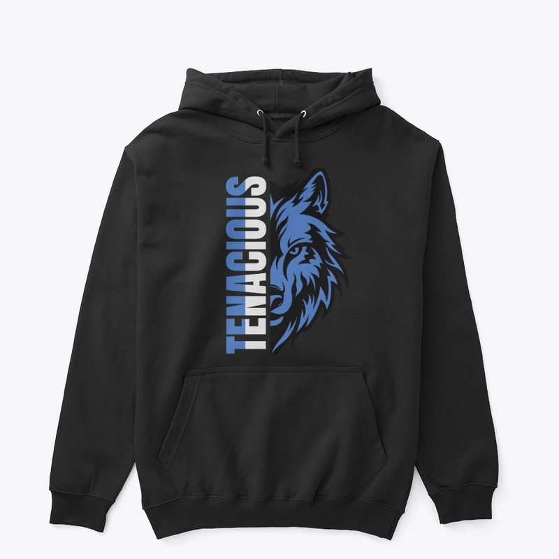 Tenacious Wolf (Blue)