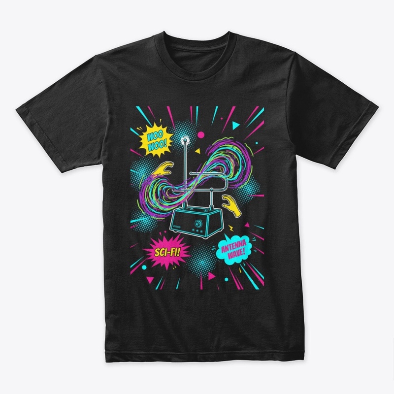 Electric Sound Burst Art