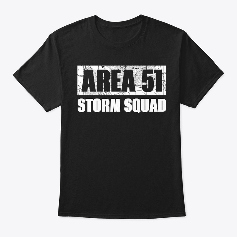 Storm Squad Area 51 Map Tee Shirt