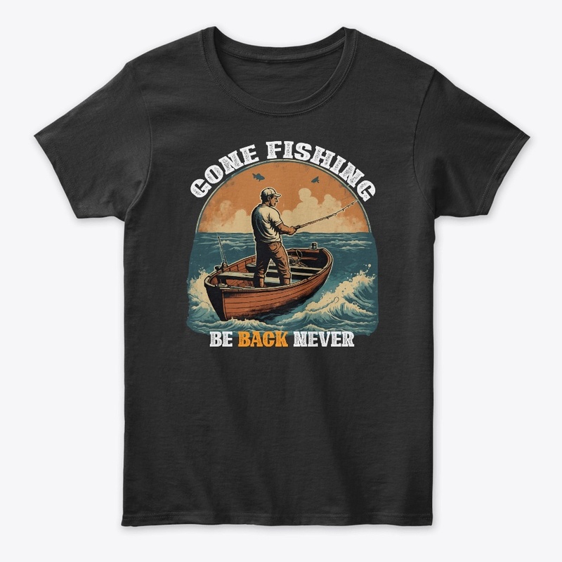 Fishing t-shirt deaign