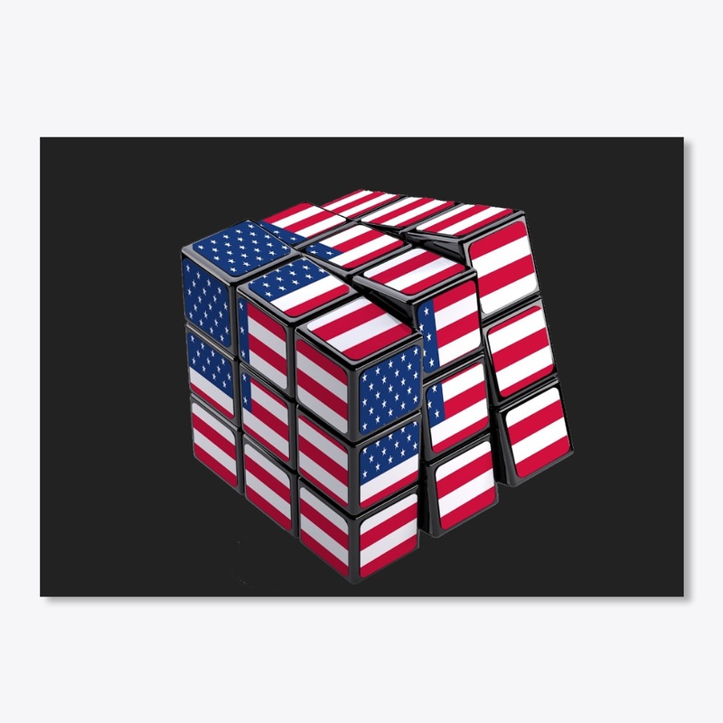 Usa Flags Tees for men's and women's