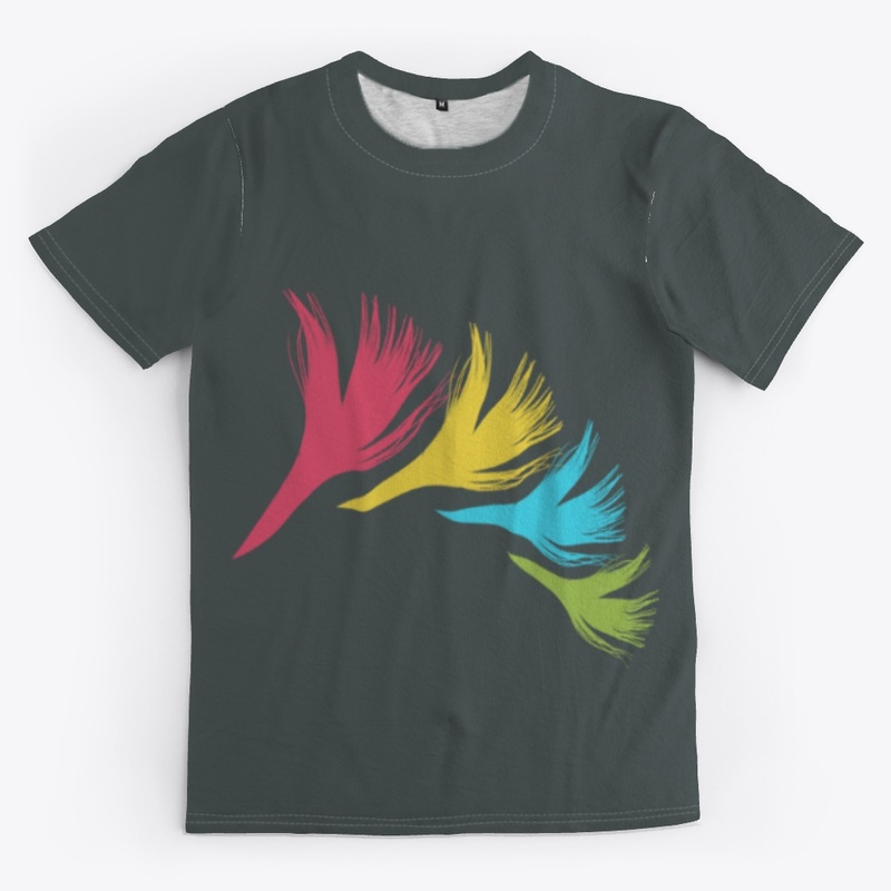 TREE MODERN SIMPLE FEATHER DESIGN