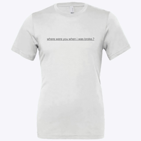 Underhater T Shirts White T-Shirt Front