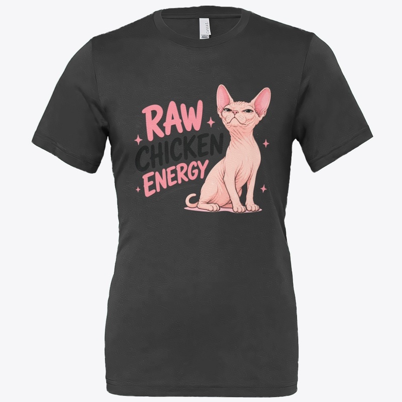 Raw Chicken Energy Sphynx Cat