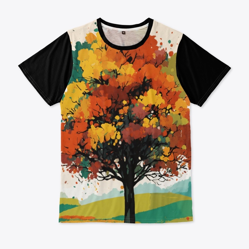Colorful trees of the Spring t-shirt