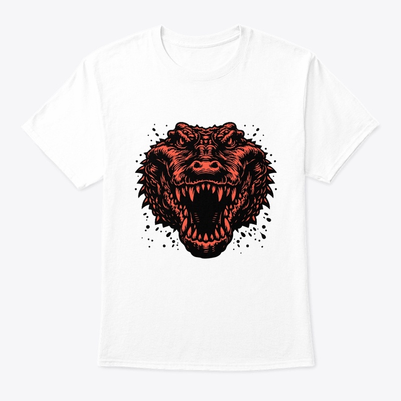 Fierce Alligator Head Apparel