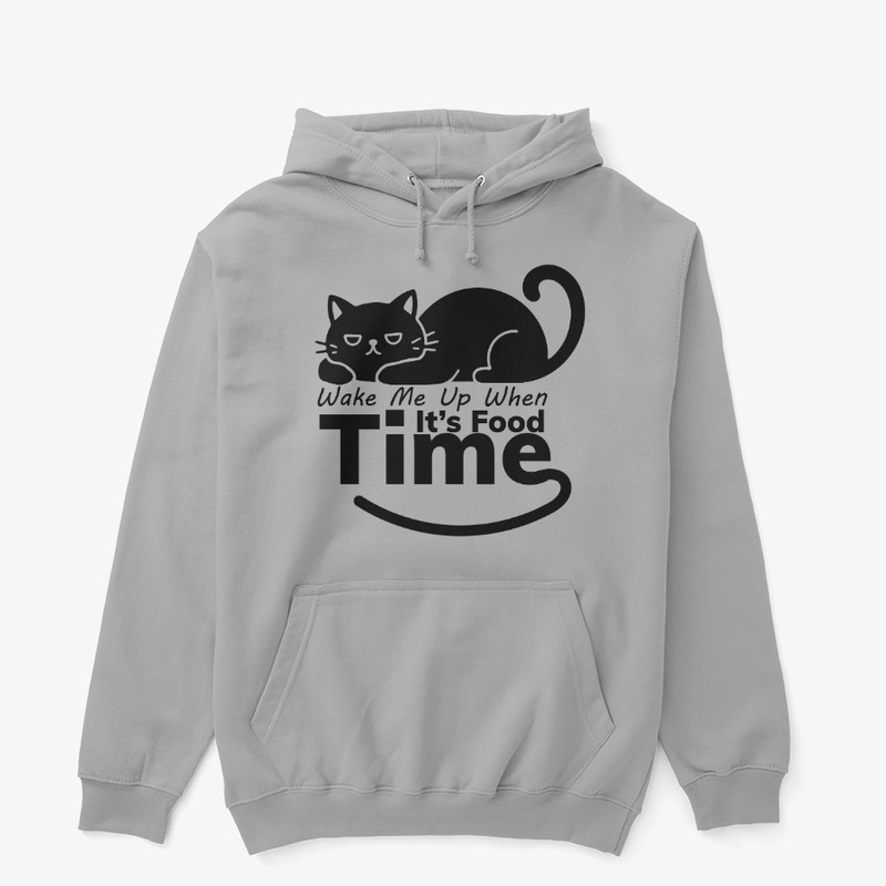 Lazy Cat Food Time Shirt & Hoodie