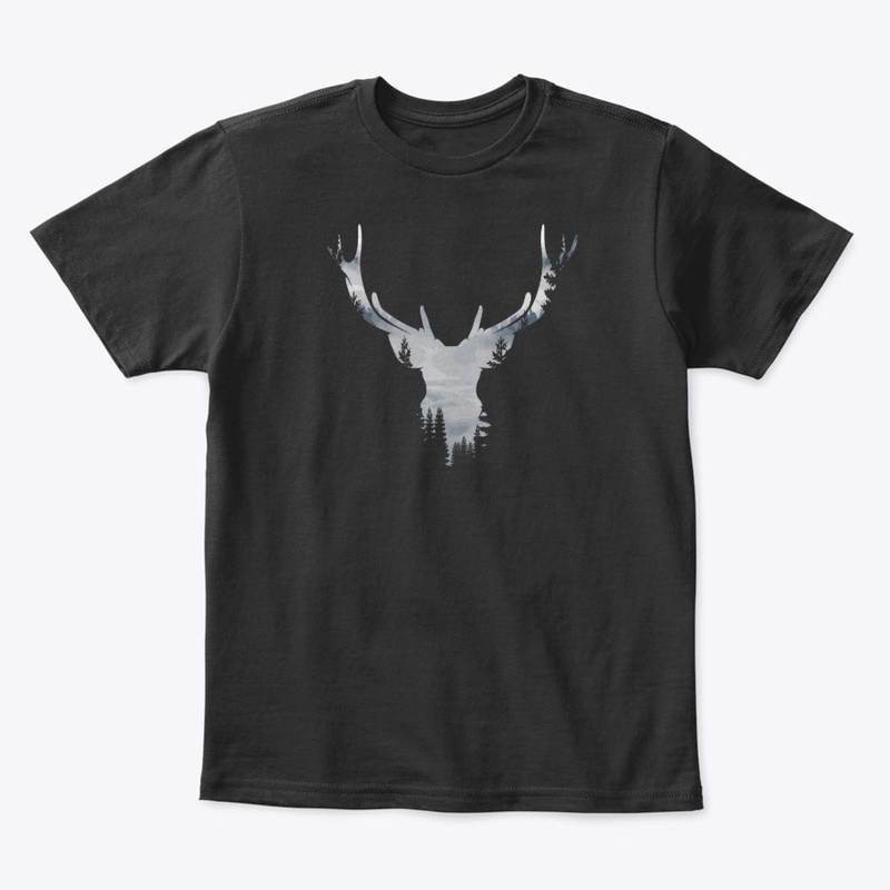 Deer Winter Forest