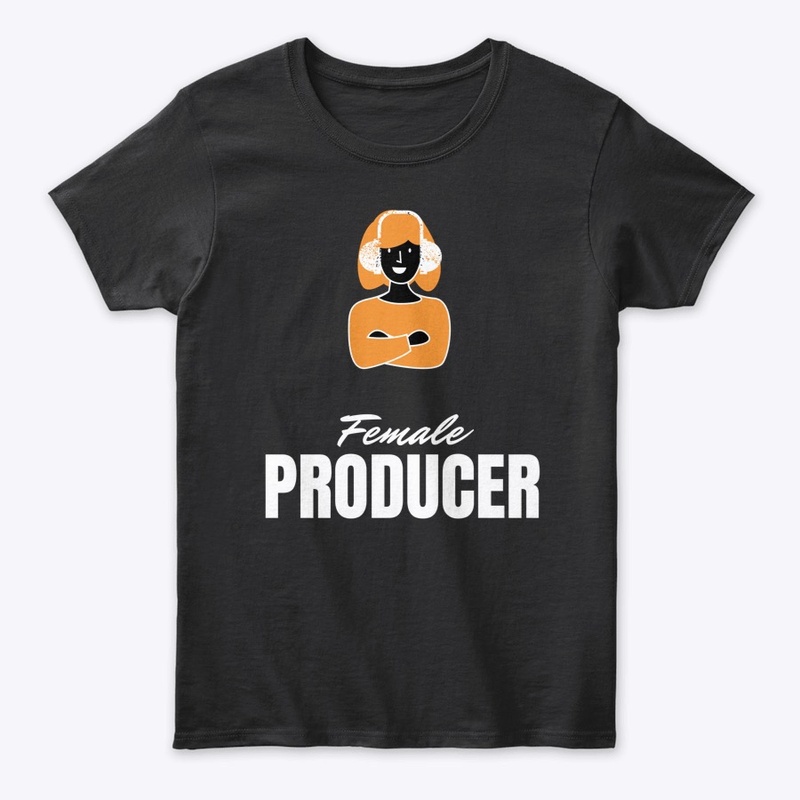 FEMALE PRODUCER - LADY WITH HEADPHONES