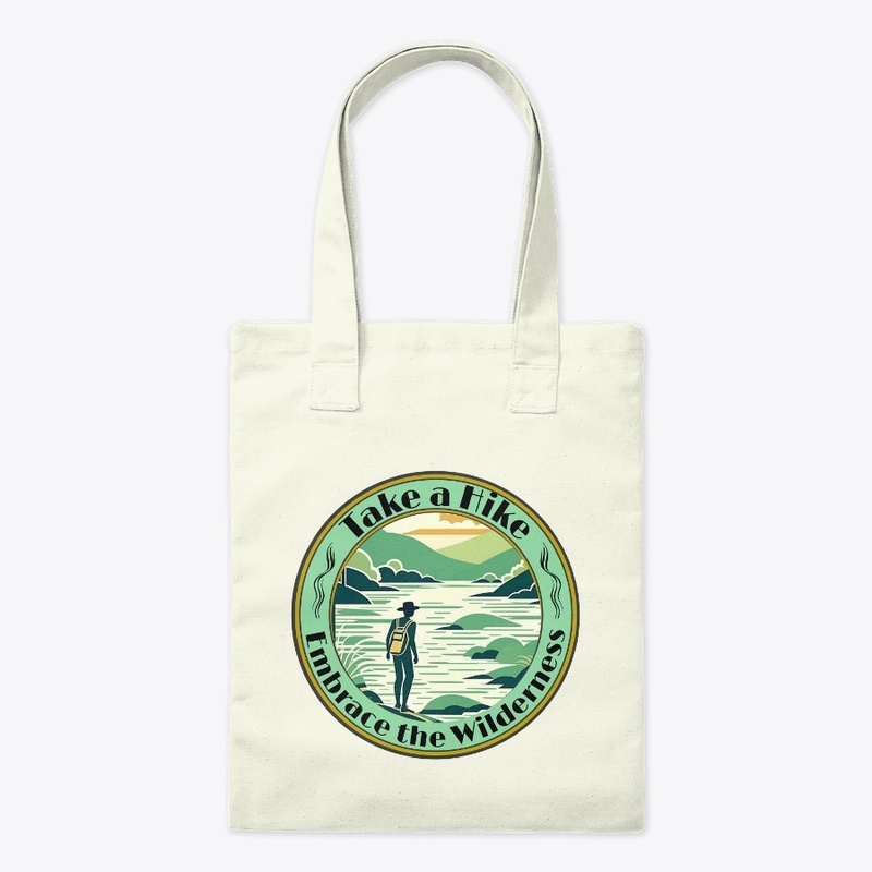 Take Hike Embrace Wilderness Deco Design