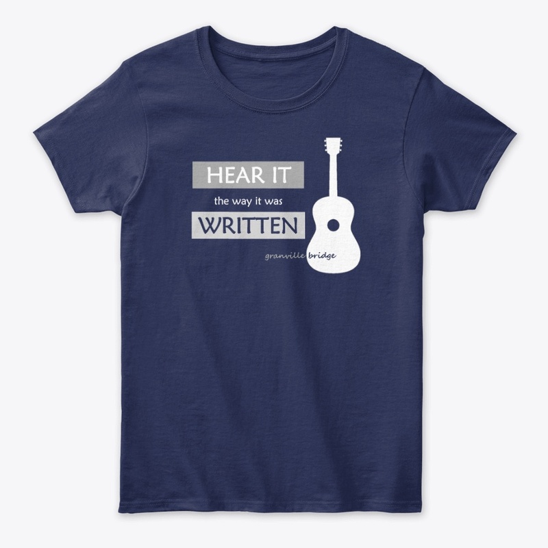 Granville Bridge Guitar: Light Logo