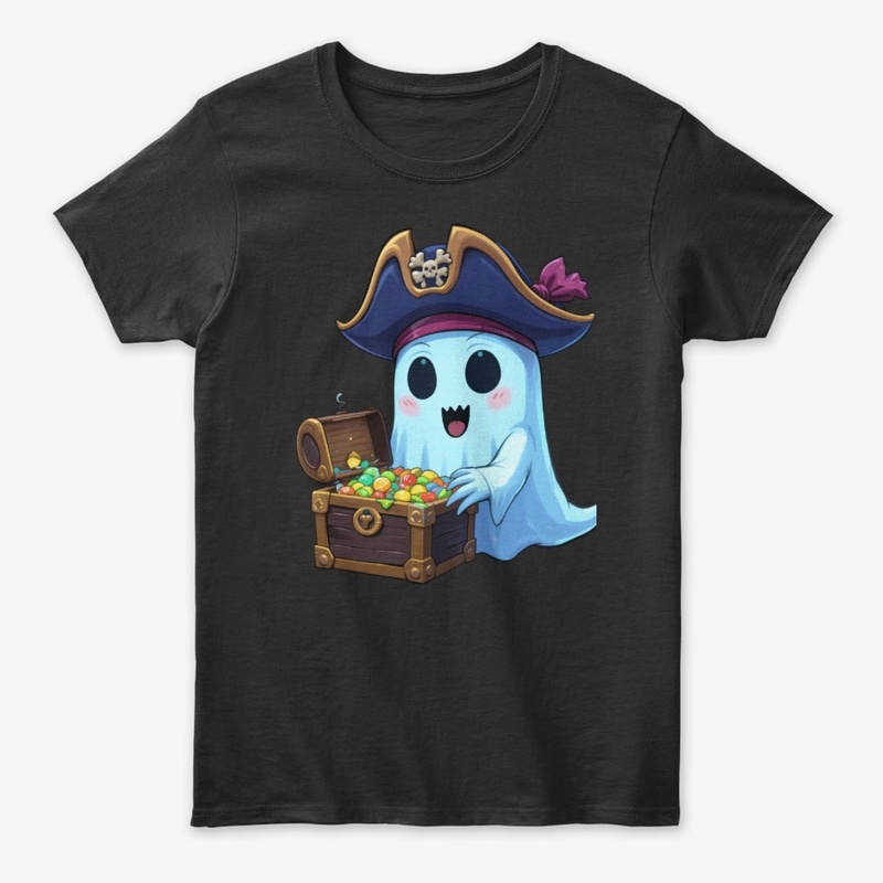 Pirate Ghost Halloween Shirt