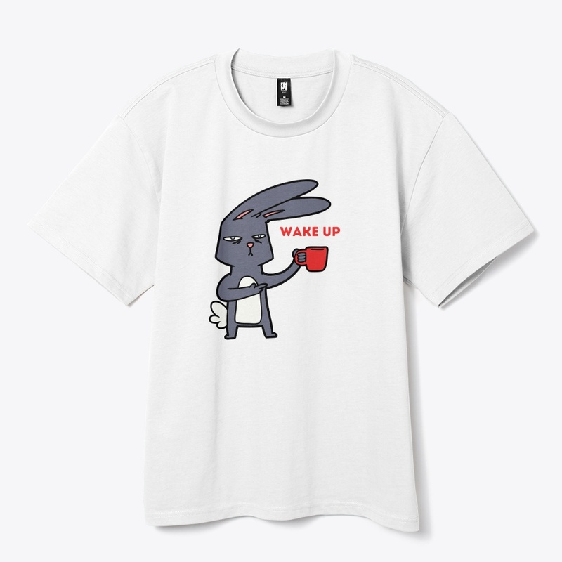 Rabbit says Wake up 