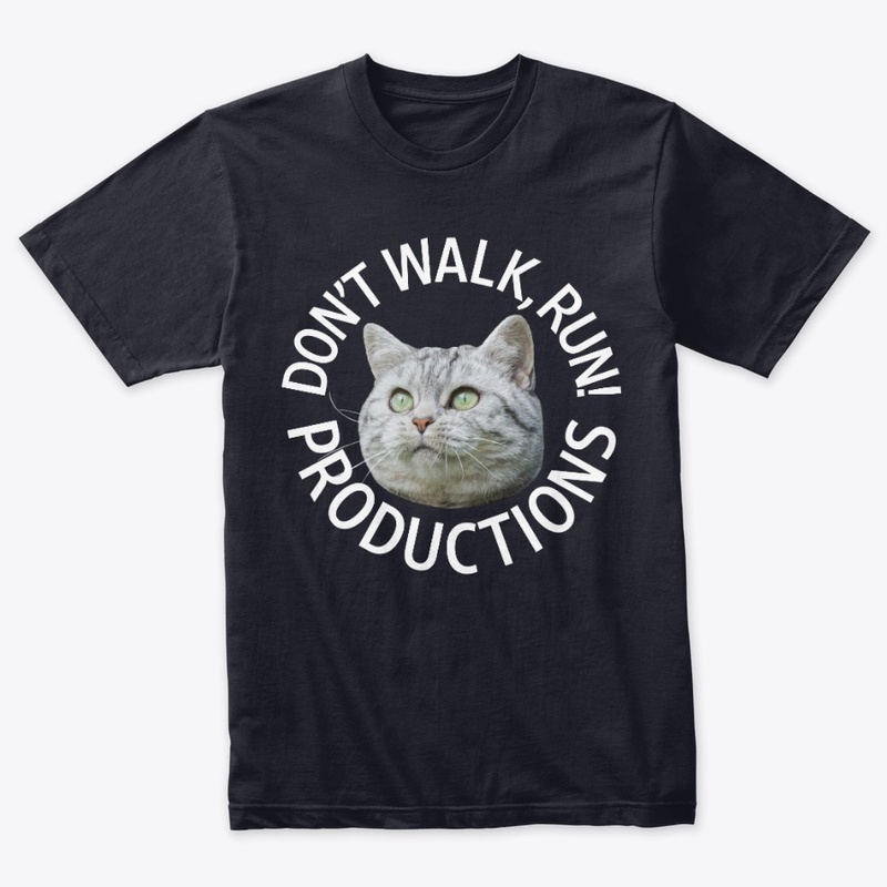 Don't Walk, RUN! - Cat Logo