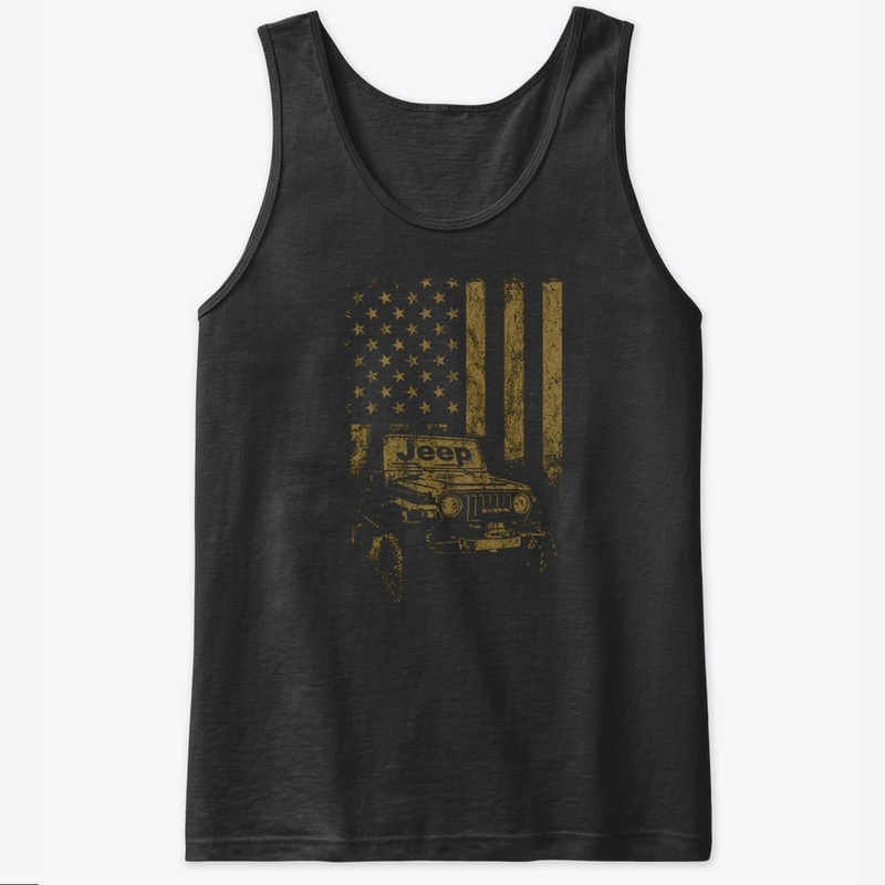Jeep US Flag-American Patriot Since 1941