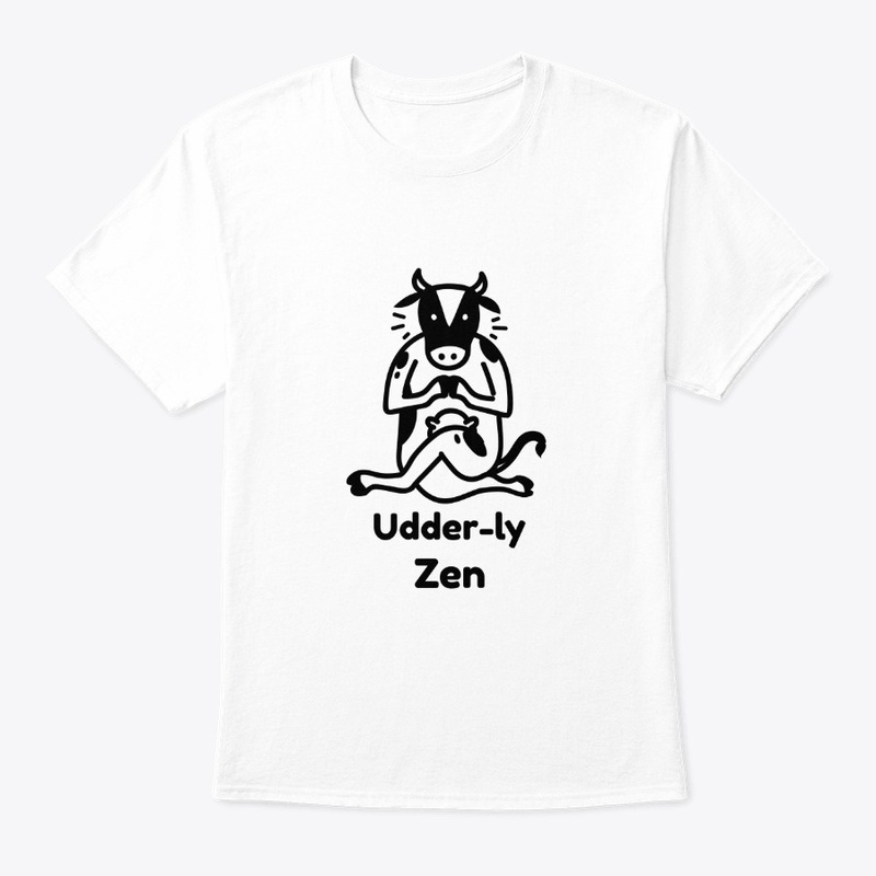 Udder-ly Zen Cow Yoga Tee