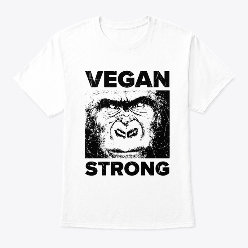 Go Vegan Strong Gorilla
