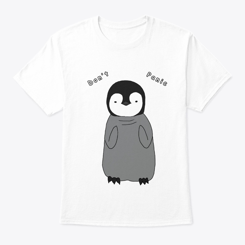 Don't Panic - Cute Baby Penguin Design
