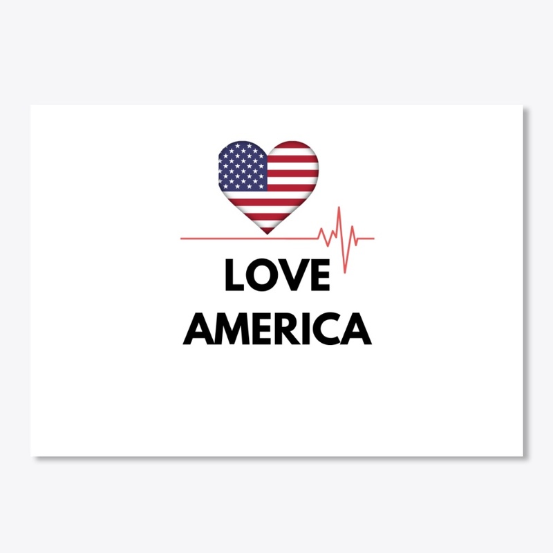 Love America Tee - Independence day Tee!