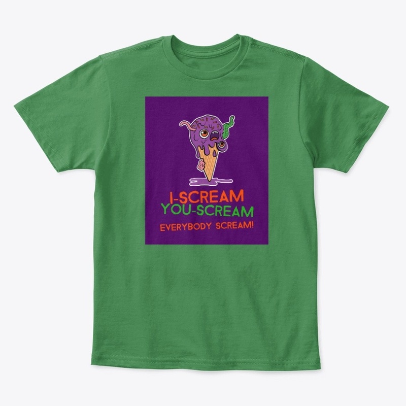 Halloween I-SCREAM YOU-SCREAM Tee