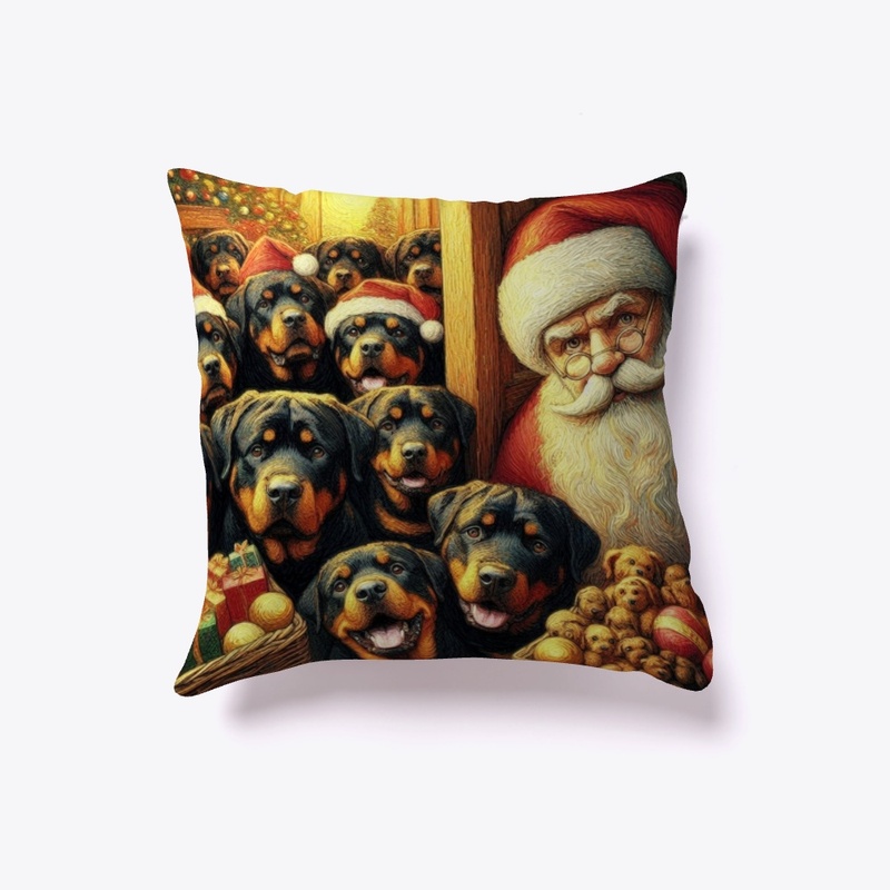 Rottweilers & Santa