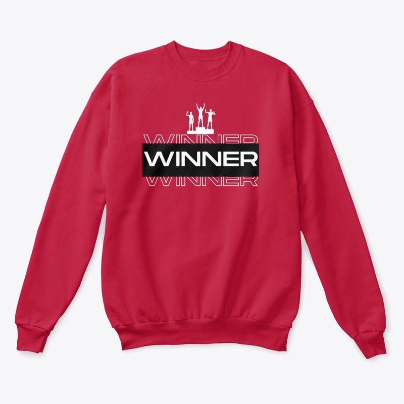Winner text t shirts