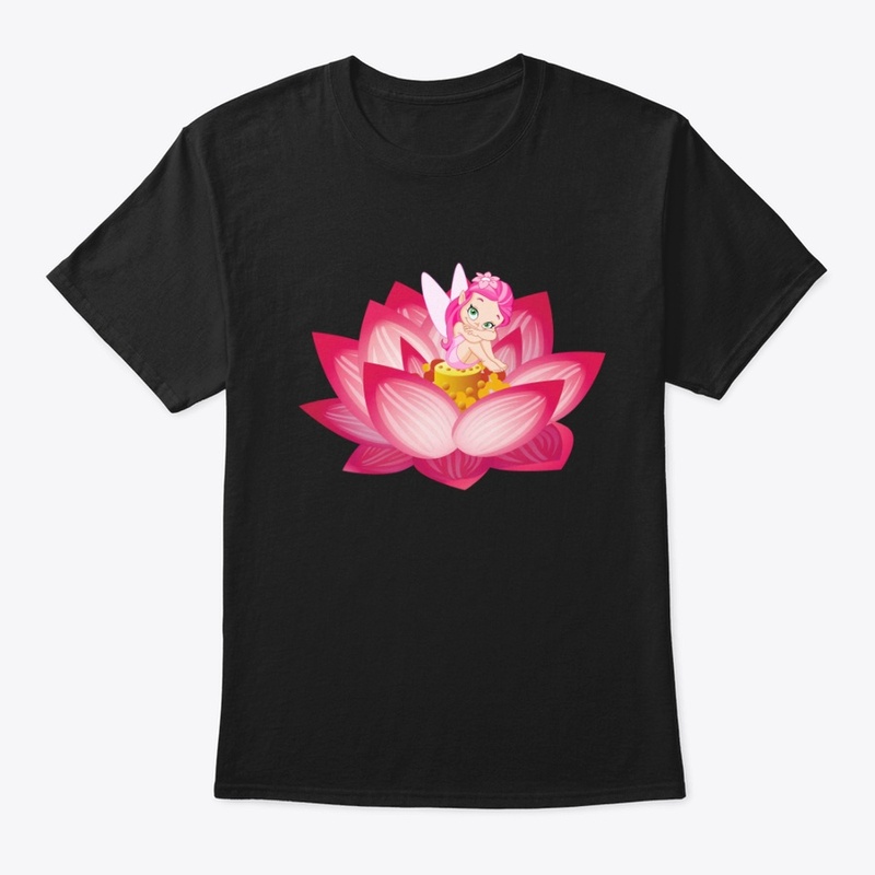 Cute Fairy Water Lily Design