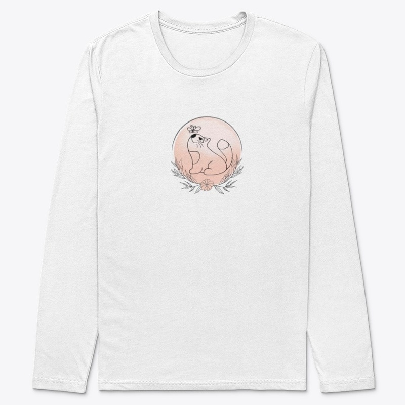 KITTEN WOMEN'S FLOWY LONG SLEEVE TEE
