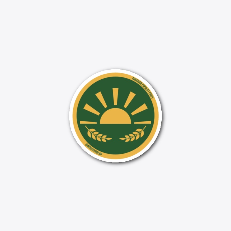 Agrarian Populist Sticker