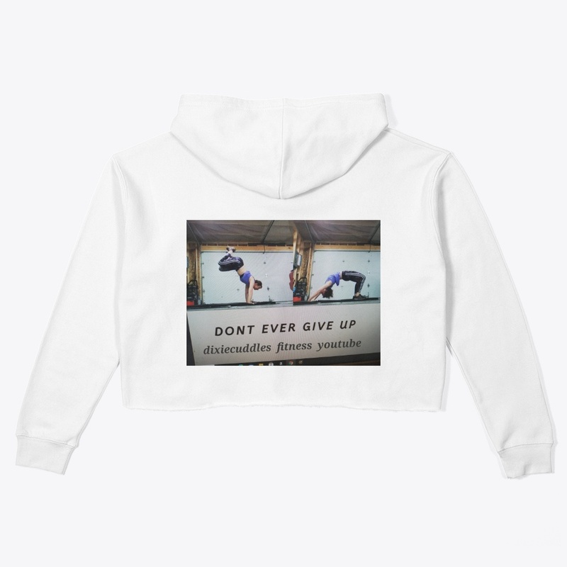 Women's crop hoddie 