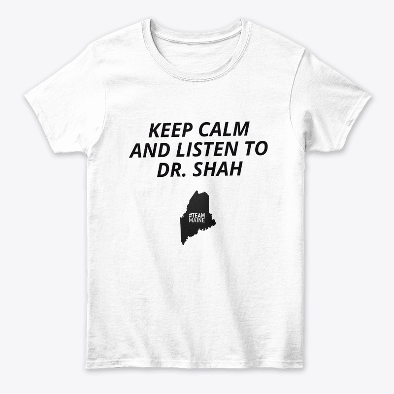 Team Maine - Keep Calm (Black)