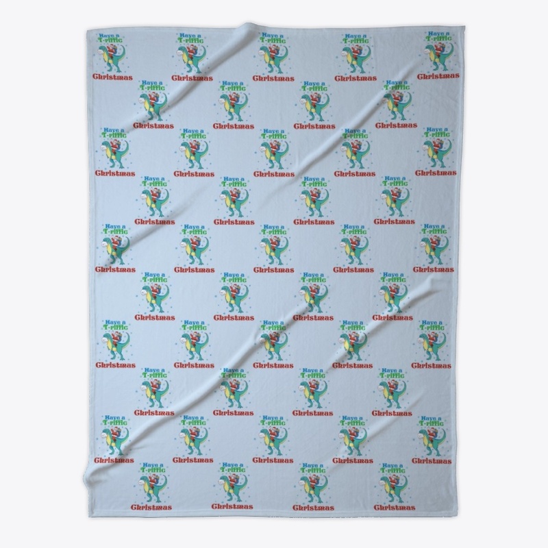 Santa Claus on T-Rex Christmas Wishes