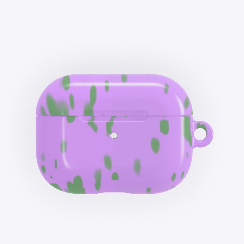 Purple and green