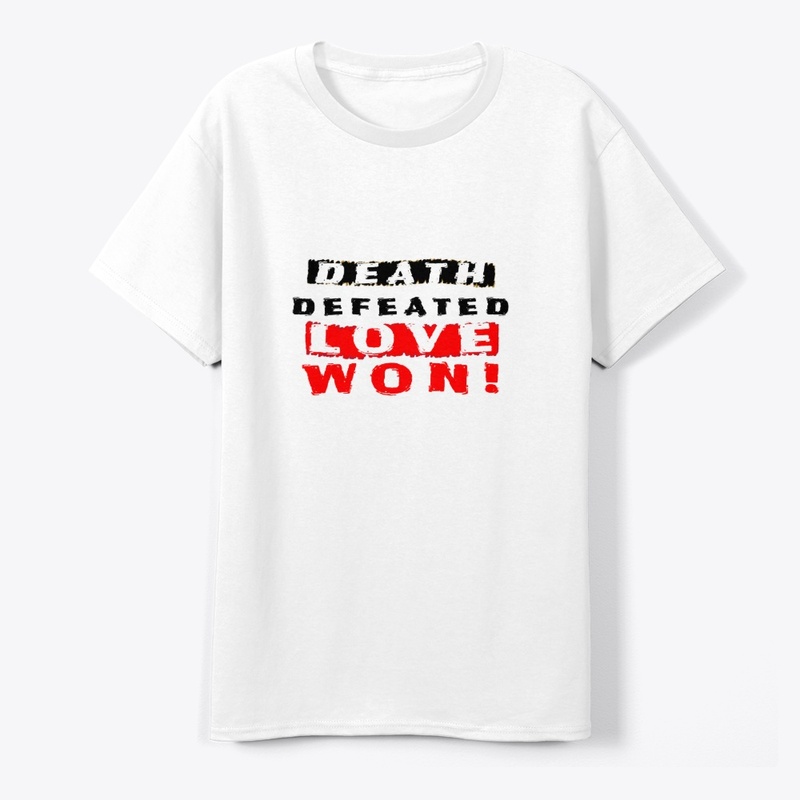 Death Defeated Christian Easter Tee
