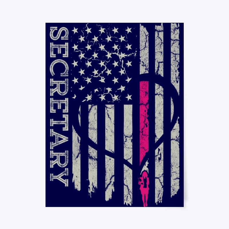 US Flag Secretary Blanket