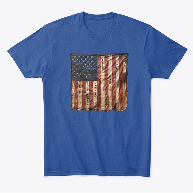 Duty Honor Country Flag - Comfort Tee - Comfort Tee - Comfort Tee - Comfort Tee
