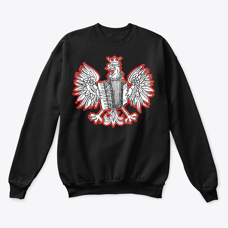 Polish Eagle with accordion