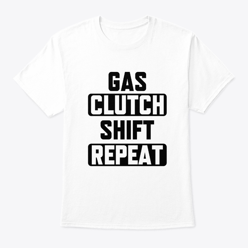 GAS CLUTCH SHIFT REPEAT (white)