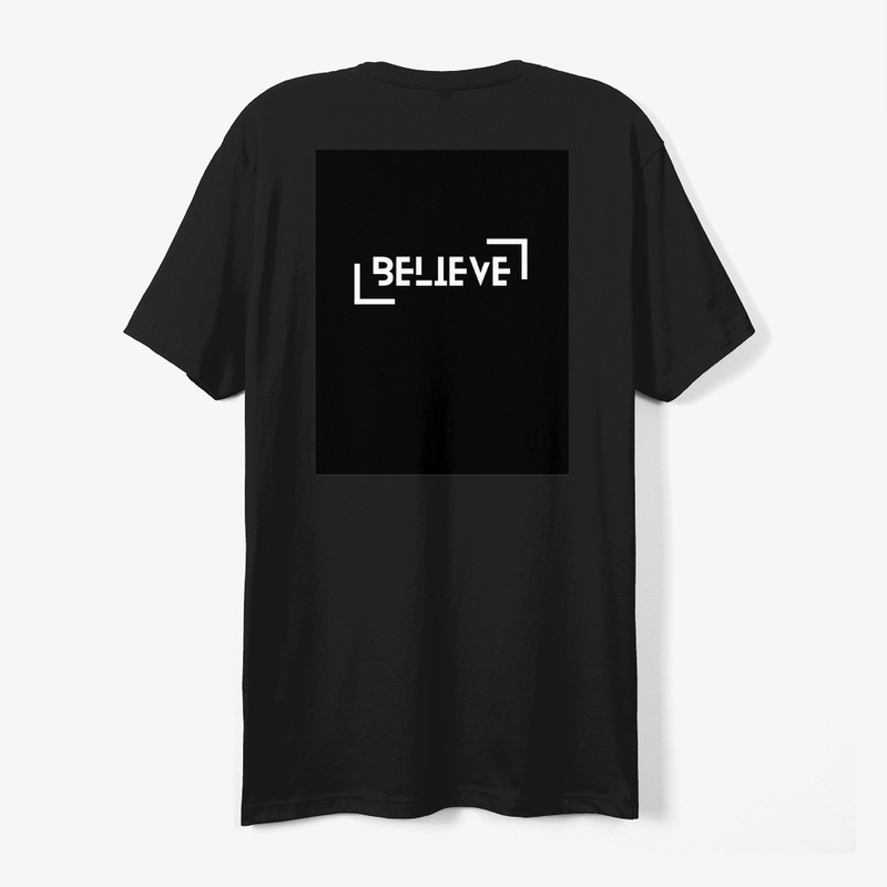 Believe Black T-Shirt