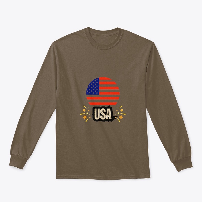 Patriotic USA Vintage Retro T-Shirt