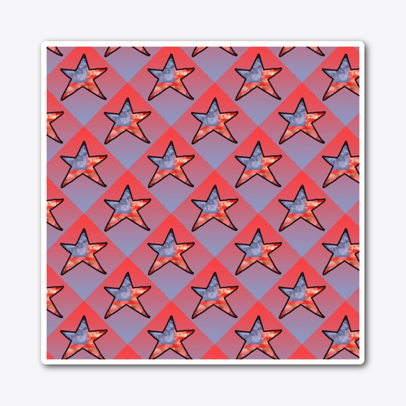 American Flag Star Pattern