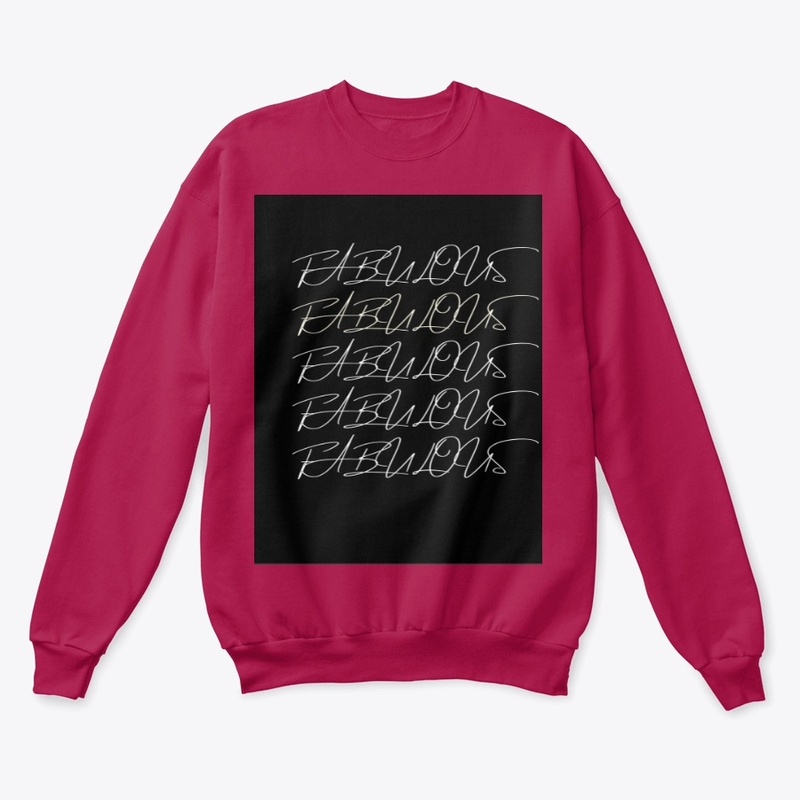 FABULOUS Black text