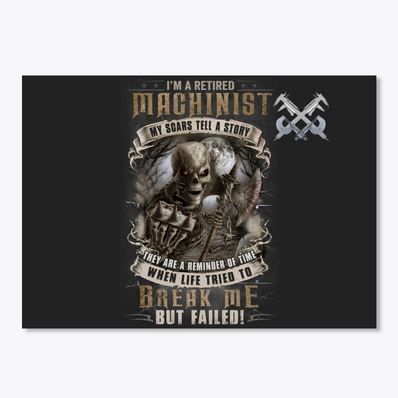 Retired Machinist Scars