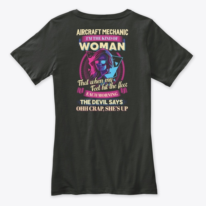 Kind of Female Aircraft Mechanic hoodie